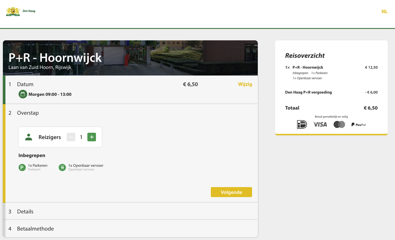 Municipalities’ P+R The Hague